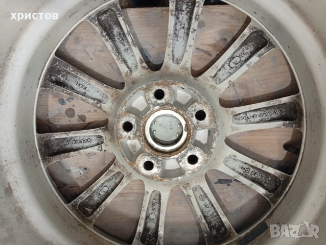 Продава летни джанти 17 цола 5х114.3 за Мазда и други , снимка 4 - Гуми и джанти - 53506268