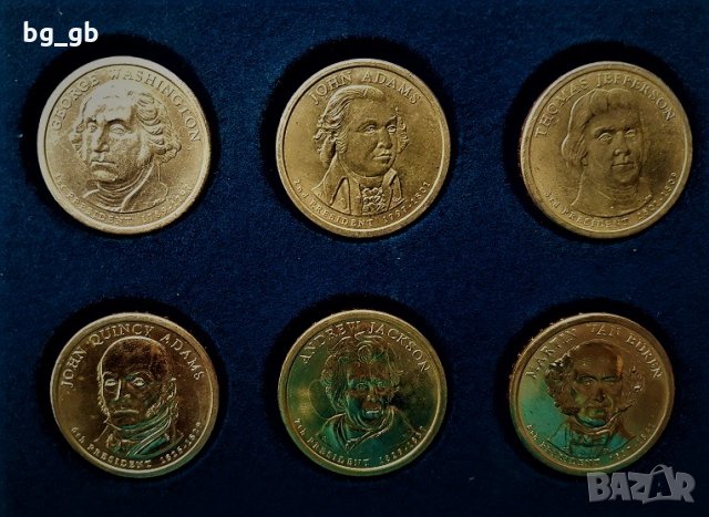 Монети САЩ Един Долар Американски Президенти, снимка 12 - Нумизматика и бонистика - 35732424