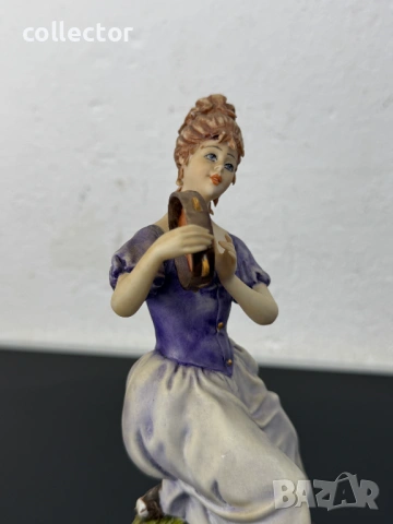 Порцеланова фигура на Сартори / Sartori /  Capodimonte. №7962, снимка 6 - Колекции - 53856523