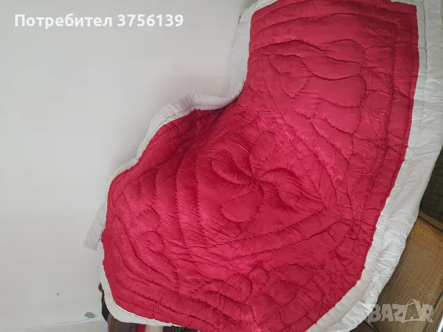 Юрган с пълнеж от вълна., снимка 3 - Спално бельо - 55962121