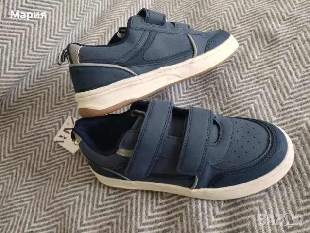 Zara кожени маратонки номер 34, снимка 4 - Детски маратонки - 52294507