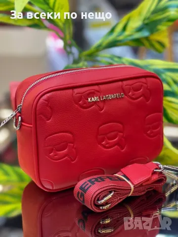 Karl Lagerfeld Дамска Чанта Карл Лагерфелд - Налични Различни Цветове Код E59, снимка 5 - Чанти - 50227542