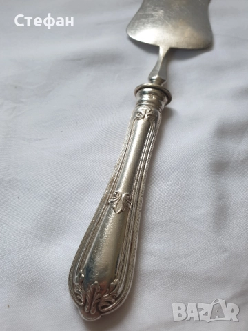 Посребрена лопатка, снимка 6 - Антикварни и старинни предмети - 51557022