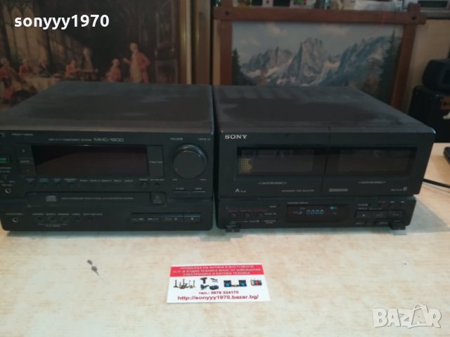 sony cd receiver+sony deck-made in japan 0103221838, снимка 17 - Ресийвъри, усилватели, смесителни пултове - 35960863