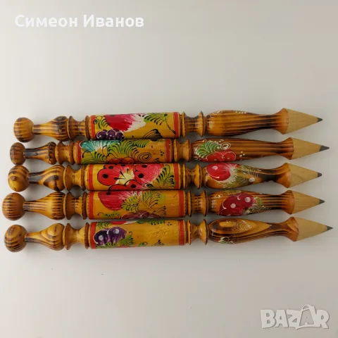 Лот от 5 броя големи молива сувенири Румъния B0030