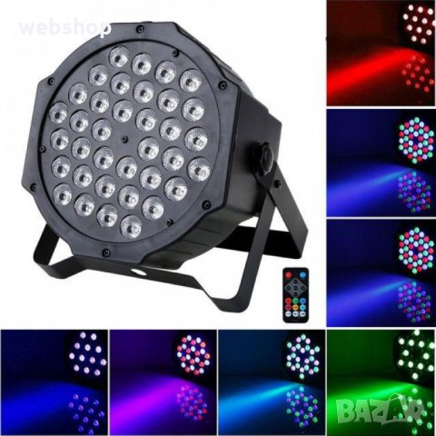 LED МИНИ ПАРТИ ЛАМПА MINI PAR 36 PCS