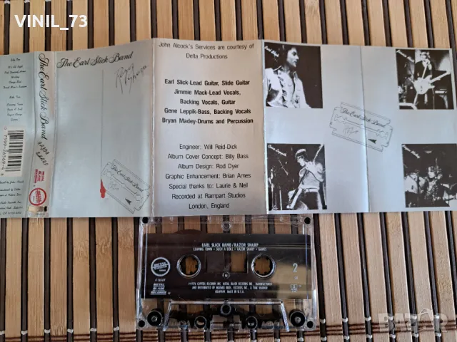 The Earl Slick Band – Razor Sharp, снимка 2 - Аудио касети - 48808999
