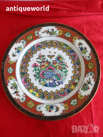 Голяма Стара  Китайска Порцеланова Чиния ,Маркирана!2