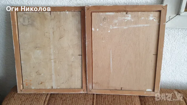 Цикъл Испански улици -два броя стари авторски картини, снимка 6 - Картини - 50243559