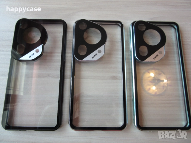 Huawei Pura 70 Ultra / 70 Pro / 70 / Двоен 360° магнитен кейс калъф с камера протектор, снимка 4 - Калъфи, кейсове - 52674613