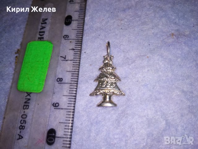 ЧУДЕСНА СРЕБЪРНА ЕЛХИЧКА СРЕБРО 925 АРТ ВИСУЛКА МЕДАЛЬОН ПЕНДАНТ 28583, снимка 3 - Колиета, медальони, синджири - 41336858