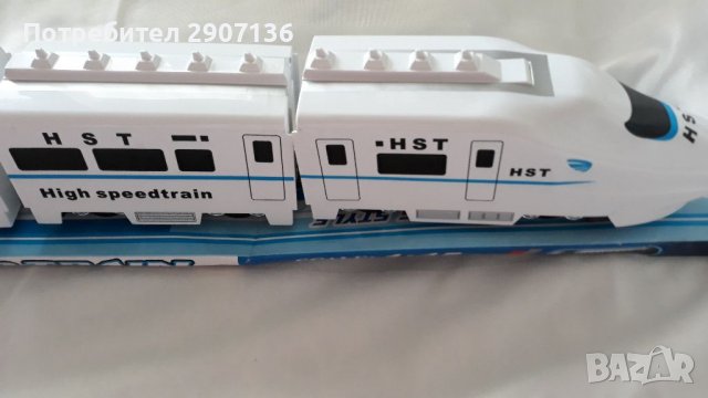 Влака - Стрела ,движи се без релси ,с батерии, има звуци, снимка 4 - Влакчета, самолети, хеликоптери - 38684224