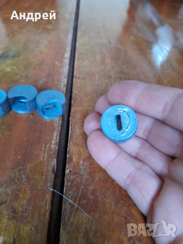 Стари закопчали за панти на секция, снимка 5 - Други ценни предмети - 44640155