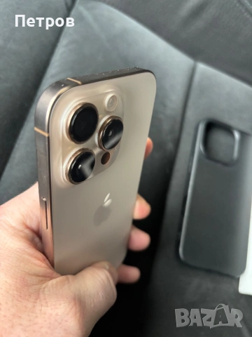 iPhone 16 pro desert titanium-128-90% отличен!, снимка 7 - Apple iPhone - 53412402