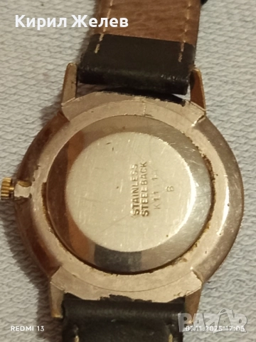 Стар механичен часовник мъжки Walker Hall рядък за КОЛЕКЦИЯ 51465, снимка 8 - Антикварни и старинни предмети - 52334512