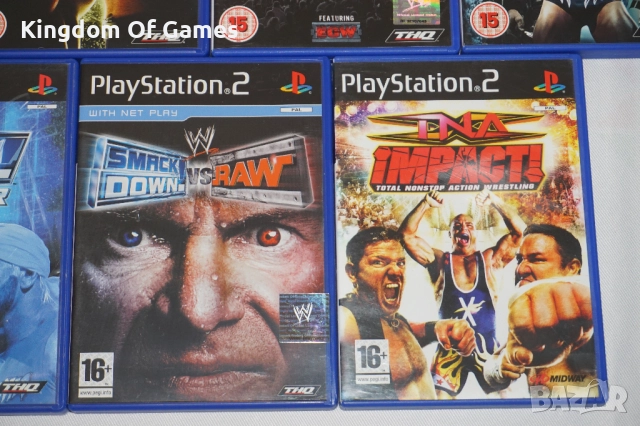 Игри за PS2 SmackDown vs Raw 2011 2010 2009 2008 2007 2006/Shut Your Mouth/TNA iMPACT, снимка 5 - Игри за PlayStation - 49514774