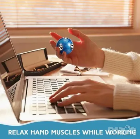 Оригинални Китайски Пеещи Топки Звънящи Топки за Mедитация Релаксация Терапевтично Премахване Стреса, снимка 14 - Други - 48477107