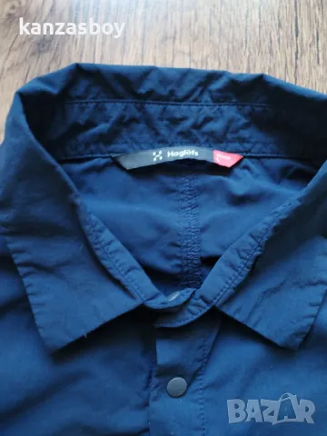haglofs idum lite ss shirt women - страхотна дамска риза Л, снимка 5 - Ризи - 49561339