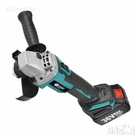 Акумулаторен безчетков ъглошлайф IF Tools AG03 – 36V, 2×4.0Ah батерии, комплект в куфар, снимка 6 - Други инструменти - 51812479