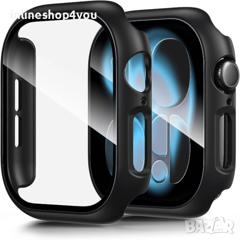 Кейс + Стъклен Протектор за Apple Watch Series 11 - 42mm и 46mm