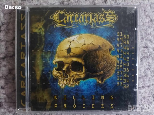 Carcariass - Killing Process Progressive Melodic Death Metal , снимка 1 - CD дискове - 44406814