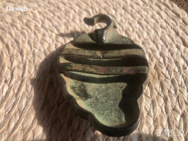 стара сребърна пафта - единичка, снимка 11 - Антикварни и старинни предмети - 49729809