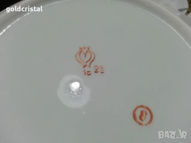 руски порцелан чинии сервиз за хранене , снимка 13 - Антикварни и старинни предмети - 55849608