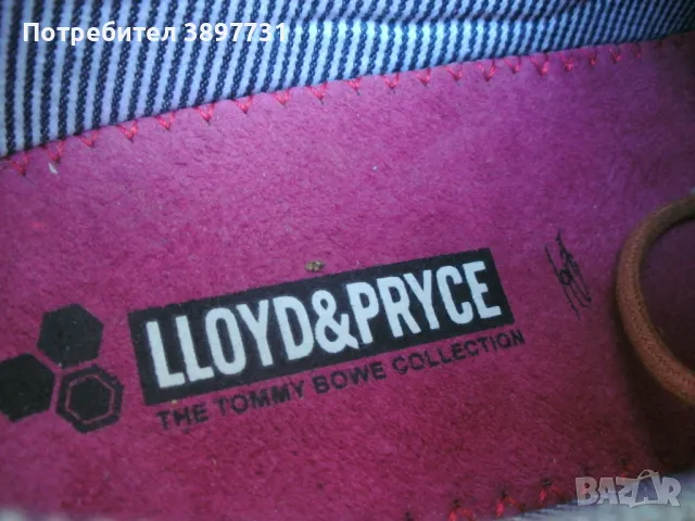 Мъжки спортно елегантни, маркови обувки - Lloyd&Price Tommy Bowe Collection!, снимка 12 - Спортно елегантни обувки - 50351597