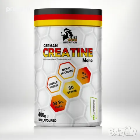 681 NUTRITION GERMAN CREATINE MONO 400g CREAPURE® 