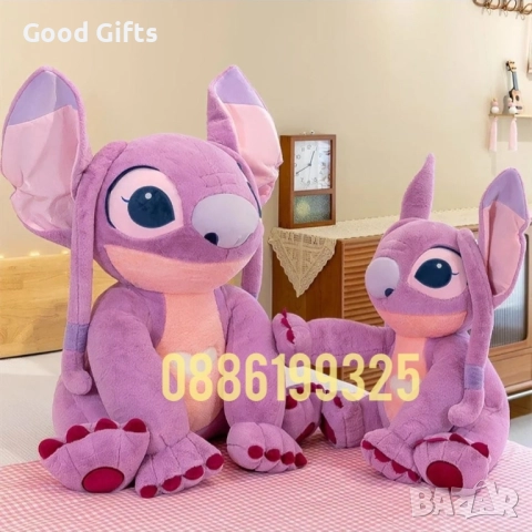 Гигантски плюшен Стич – розов и син, 120см и 140см Lilo and Stitch , снимка 4 - Плюшени играчки - 51504846