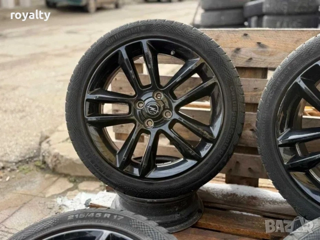 4х100 Джанти 17 цола Опел Корса Адам 4x100 Opel Corsa Adam Оригинални джанти, снимка 5 - Аксесоари и консумативи - 53666032
