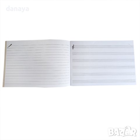 3897 Нотна тетрадка 20 листа офсет, снимка 3 - Ученически пособия, канцеларски материали - 41863545