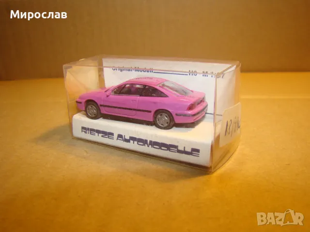 RIETZE H0 1/87 OPEL CALIBRA МОДЕЛ КОЛИЧКА ИГРАЧКА, снимка 3 - Колекции - 48927926