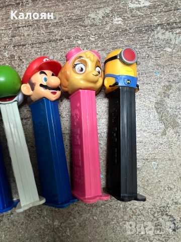 PEZ контейнерчета лот от 9 броя - цената за всички , снимка 4 - Други - 51116783