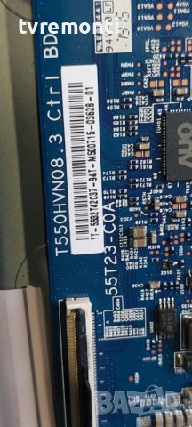 T con Board T550HVN08.3 CTRL BD//55T23-C0A. FOR 32" SAMSUNG UE32N5372AU DISPLAY CY-JN032BGAR1V​, снимка 3 - Части и Платки - 42310033