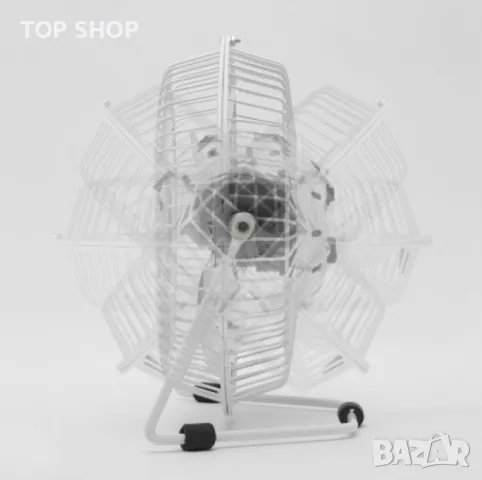 Вентилатор USB Rosberg 2.5W настолен, снимка 6 - Вентилатори - 49226577