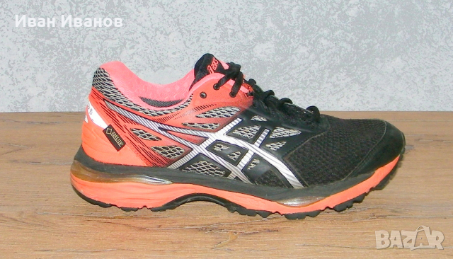 водоустойчиви маратонки Asics Gel-Cumulus 18 GTX Gore-tex   номер 37,5, снимка 5 - Маратонки - 36275312