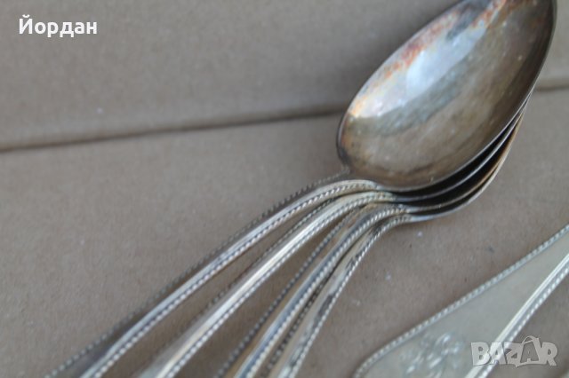 4 броя лъжици и 6 броя вилици, снимка 3 - Други ценни предмети - 42155015