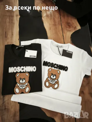 Moschino Дамска Тениска👚Дамска Блуза С Къс Ръкав Мошино - 2 Налични Цвята Код A515