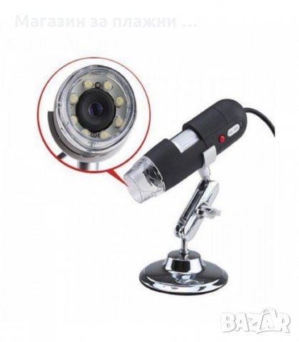 ДИГИТАЛЕН МИКРОСКОП С USB 1000X 8 LED HD КАМЕРА ALBERT - код 1134, снимка 11 - Уреди за диагностика - 34294631