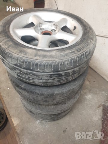 Алуминиеви джанти  15 инча комплект. от Митсубиши , снимка 5 - Гуми и джанти - 41495758