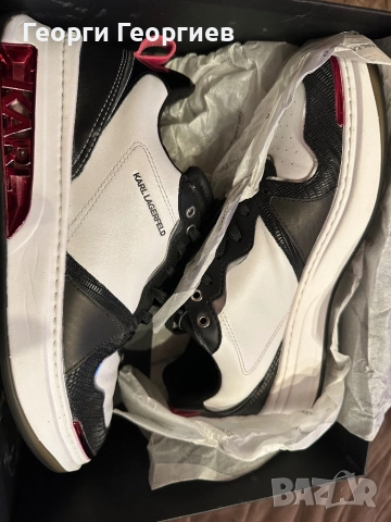 Уникални маратонки Karl Lagerfeld, снимка 16 - Маратонки - 51480309