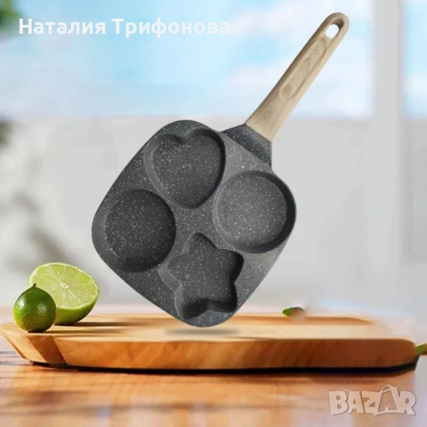 Тигани за яйца, палачинки, кюфтенца, газова индукция, снимка 4 - Съдове за готвене - 53213580