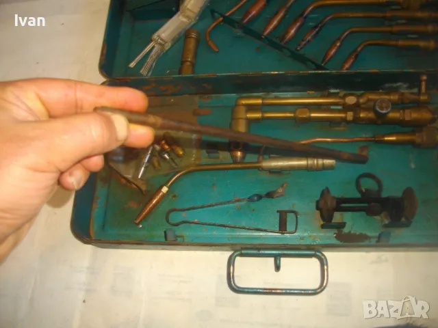 EWO НЕМСКИ МАСИВЕН КОМПЛЕКТ 24 ЧАСТИ РЕЗАК ГОРЕЛКИ ОКСИЖЕН ГАЗО-КИСЛОРОД АЦЕТИЛЕНОВО РЯЗАНЕ ЗАВАРЯНЕ, снимка 11 - Други инструменти - 48410904