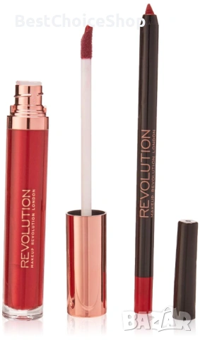 Гримове - Makeup Revolution Течно Червило, матова основа за грим 28 мл – F12.5, пълно покритие – F15, снимка 10 - Козметика за лице - 53466496