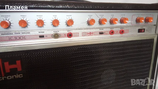 КИТАРЕН УСИЛВАТЕЛ HH-ELECTRONIC IC100-L 2Х12, снимка 5 - Други - 56014367