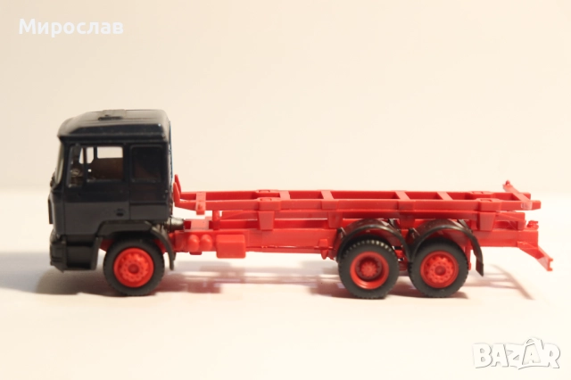 HERPA H0 1/87 MAN КОЛИЧКА КАМИОН МОДЕЛ