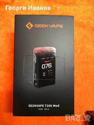 GeekVape T200 (Aegis Touch) 200W MOD, снимка 2 - Вейп без пълнители - 41564222