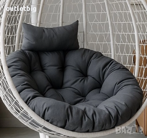 Градинска висяща люлка тип гнездо,яйце–Промоция!, снимка 6 - Градински мебели, декорация  - 52305415
