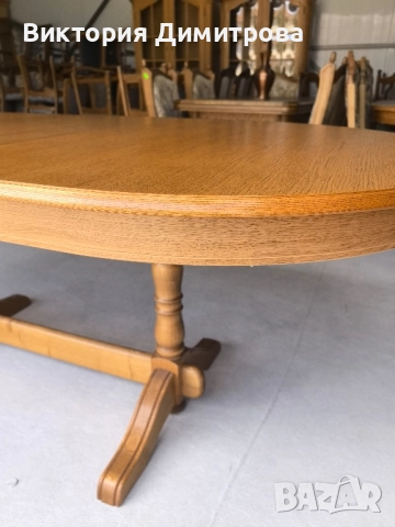 Разтегателна трапезна маса , снимка 7 - Маси - 51738379